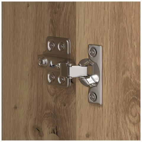 Mobile da Bagno con porta Rovere Artigianale 40 x 30 x 100 cm - Foto 9