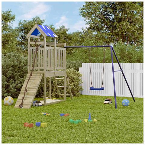 Set da Gioco da Esterno in Legno di Pino Impregnato - Foto 2