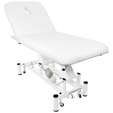 Letto elettrico da massaggio 684 1 potenza bianco - Foto 4