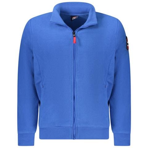 FELPA BLU DA UOMO CON CERNIERA NORVEGIA 1963 - Colore: Blu, Taglia: L - Foto 1