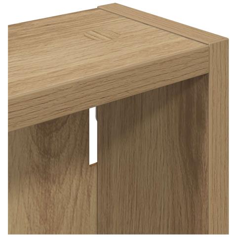 Armadio da bagno a muro Rovere Artigianale 20 x 10 x 50 cm - Foto 9