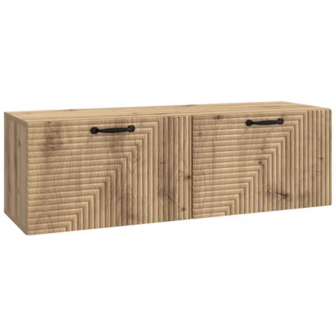 Mobile Porta TV da Muro Rovere Artigianale 98 x 31 x 30 cm - Foto 1