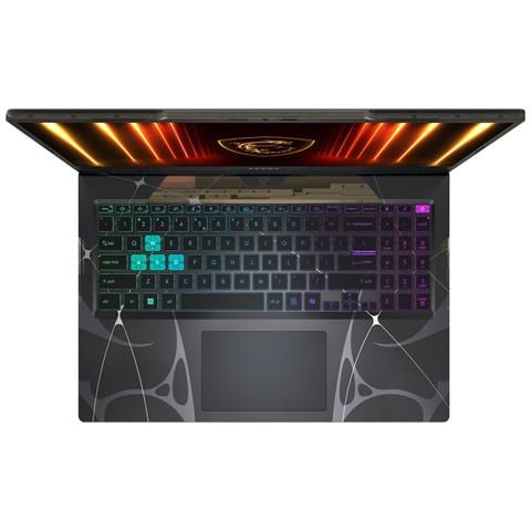 Cyborg 15 B2RWEKG-021UK Intel Core 7 240H Computer portatile 39,6 cm (15.6") Full HD 16 GB DDR5-SDRAM 512 GB SSD NVIDIA GeForce RTX 5050 Wi-Fi 6E (802.11ax) Windows 11 Home Nero - Foto 2