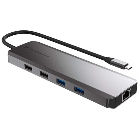 PD-USB490WPD replicatore di porte e docking station per laptop Cablato USB4 Argento - Foto 2