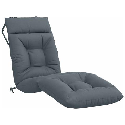 Cuscino per Lettino VIANEN 100% Poliestere Blu 200 x 60 x 8 cm - Foto 1