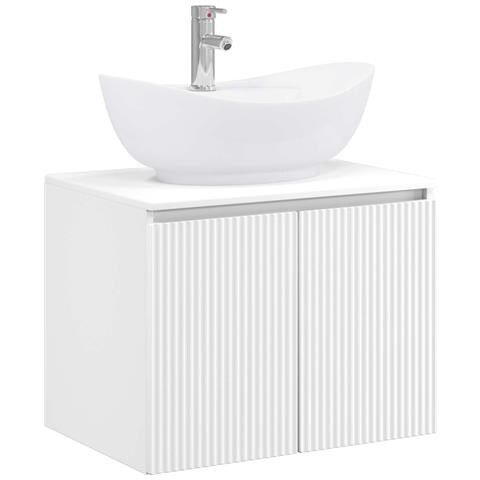 Set di mobili per il bagno Bianco Legno ingegnerizzato - Foto 1