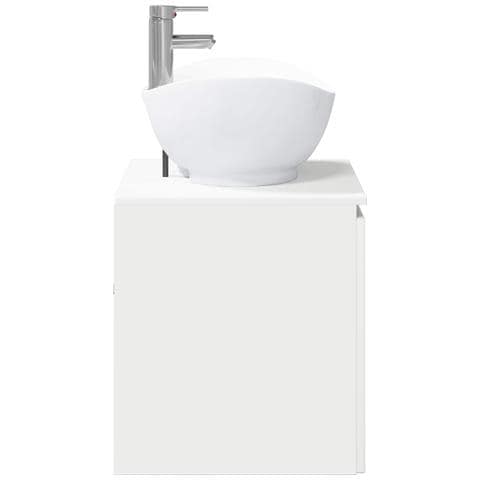 Set di mobili per il bagno Bianco Legno ingegnerizzato - Foto 10
