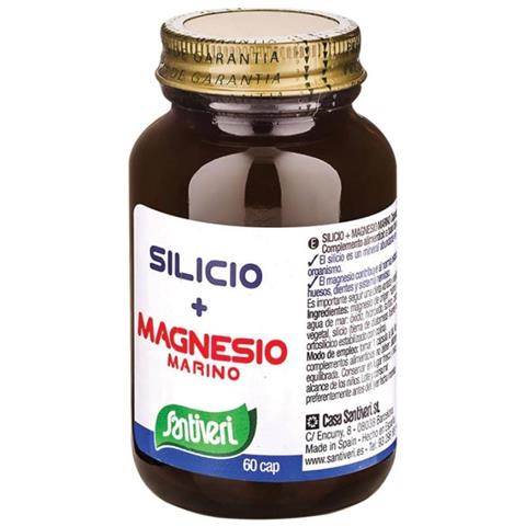 Silicio + Magnesio Marino 60 Capsule 28 g - Foto 1