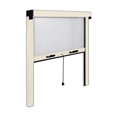 Zanzariera in alluminio a molla per porte e finestre 120x170 - Foto 4