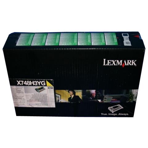 Toner Originale Giallo X748DE Capacità 10000 Pagine - Foto 2