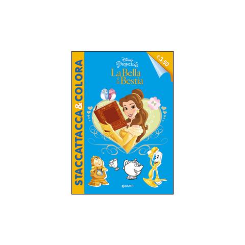 La bella e la Bestia. Staccattacca e colora special. Con adesivi - Foto 2