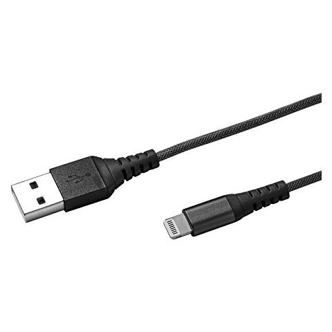 Usb Lightning Nylon Cable Bk - Foto 1