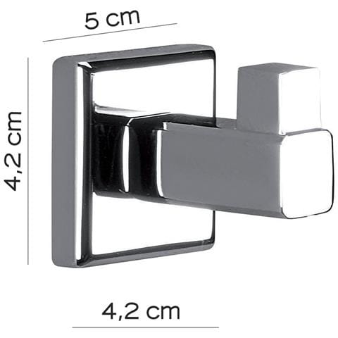 Appendiabiti Da Muro In Acciaio Inox Aisi 304 E Cromall 6926 Serie Colorado Cromato - Foto 6