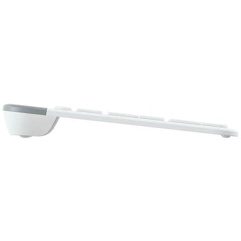 Tastiera e Mouse USB 920-009201 per Casa e Ufficio (Layout Nordica) Colore Bianco - Foto 5