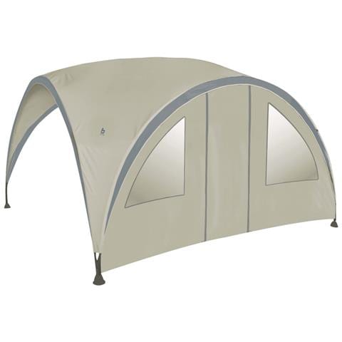 Parete Laterale con Porta e Finestra per Tendone S Beige - Foto 1