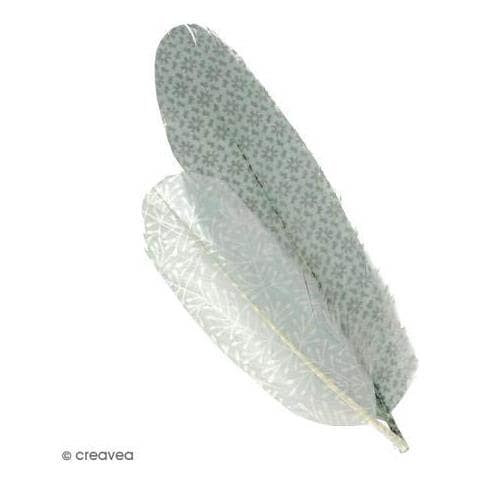 6 Piume Stampate Misty Winter - Foto 1