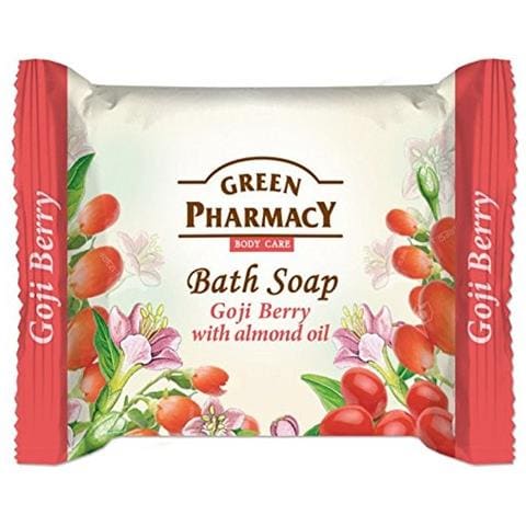 Green Farmacia Bacca Di Goji Bagno Sapone Con Olio Di Mandorle. 100gr - Foto 1