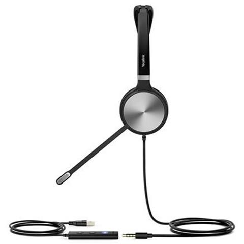 Cuffie On-ear UH36 con Microfono Connessione Cablato Colore Nero - Foto 2