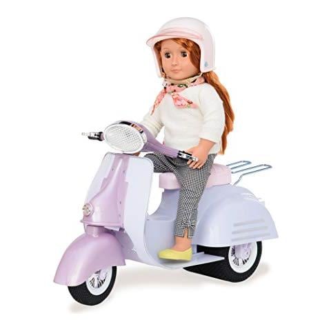 La Nostra Generazione Di Battat Ride In Style Scooter Auto Giocattolo E Accessori Per Bambole Per 18 Bambole Dai 3 Anni In Su - Foto 1
