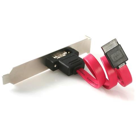 Adattatore su staffa 1 porta SATA a eSATA - Foto 2