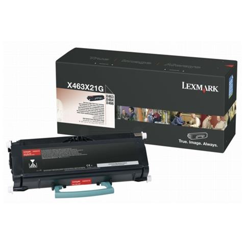 X463X21G Toner Originale Nero per Lexmark X463de / X464de Capacità 15000 Pagine - Foto 2