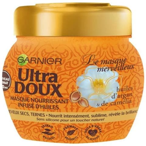 Ultra Doux Maschera La Meravigliosa Con Oli Di Argan E Camelia - 320 Ml - Foto 1