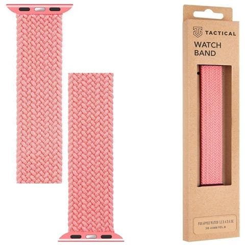 Cinturino Xl 785s Originale Braided String Per Apple Watch 1-2-3-4-5-6-7-se 42 44 45mm Rosa - Foto 1