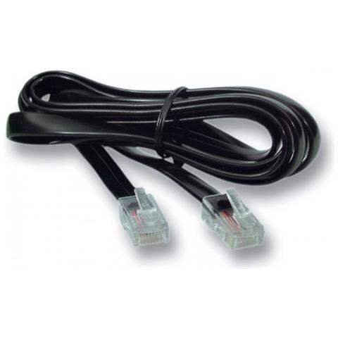 Efb Elektronik K2406sw. 15 Cavo Telefonico 15 M Nero - Foto 1