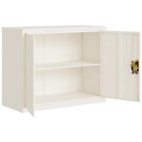 Armadio Classificatore Bianco 90x40x70 cm in Acciaio - Foto 2