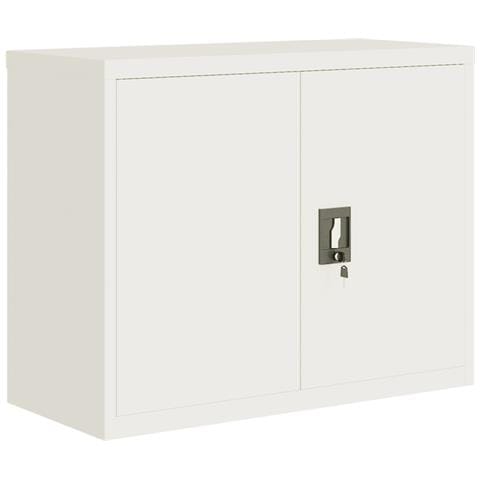 Armadio Classificatore Bianco 90x40x70 cm in Acciaio - Foto 1