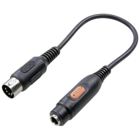 Sp-7870312 Cavo Audio 0,2 M Din (5-pin) 6.35mm Nero - Foto 1