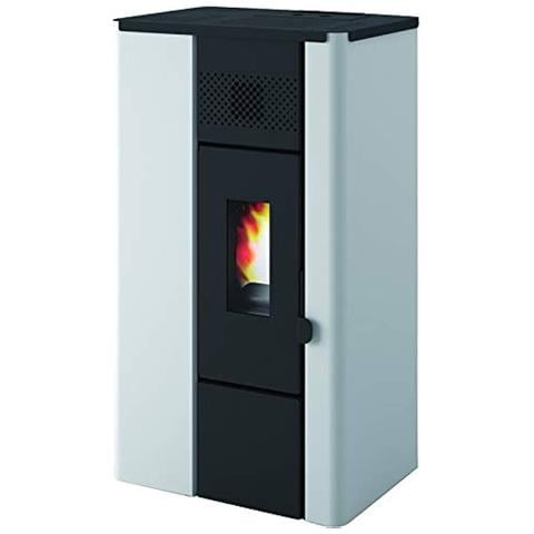 Noa - Stufa A Pellet Da 6.3 Kw Bianca - Foto 1