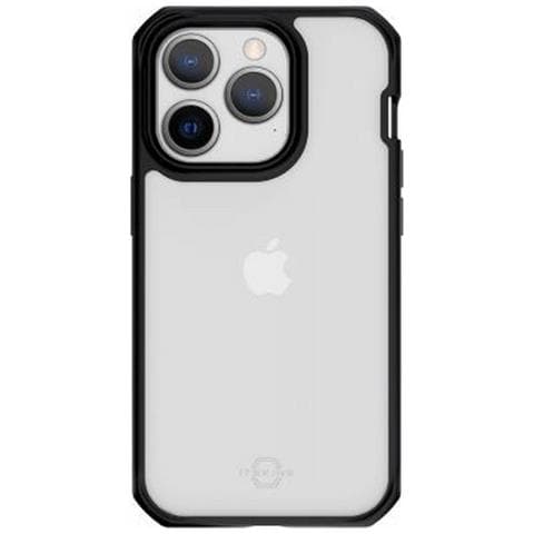 Cover Ibrida Solida Rinforzata Per Iphone 14 Pro, Trasparente - Foto 1