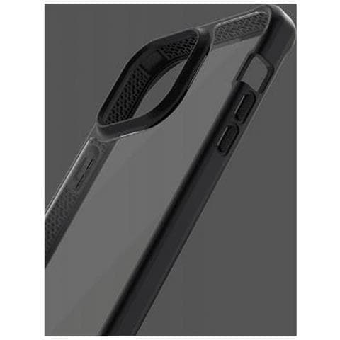 Cover Ibrida Solida Rinforzata Per Iphone 14 Pro, Trasparente - Foto 2