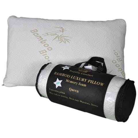 Hg-5076bm: Cuscino Luxury Bamboo Con Memory Foam Ergonomico - Queen - Foto 1