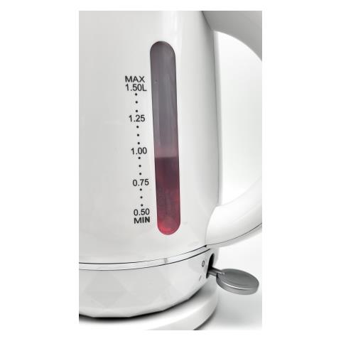 Diamant bollitore elettrico 1,5 L 2200 W Bianco - Foto 5