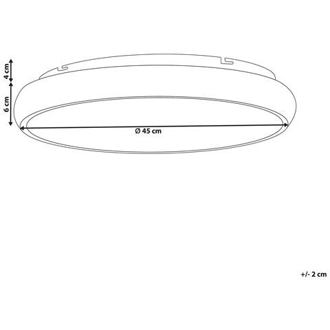 Lampadario A Led Ataran Metallo Oro - Foto 2