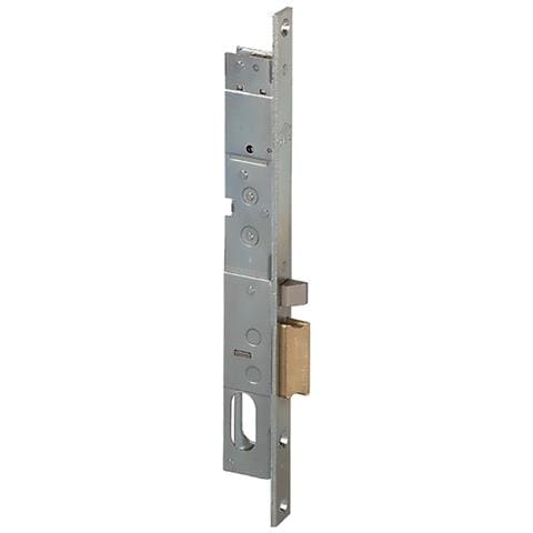 Serratura Elettrica Da Infilare Per Montanti Alluminio Art. 14020 - 14021 E18 Dx -front.mm 16 Scrocco Autobl. - Foto 1