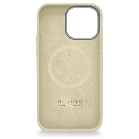 Cover Per Iphone 14 Pro Max Magsafe In Silicone Antimicrobica, Beige - Foto 2