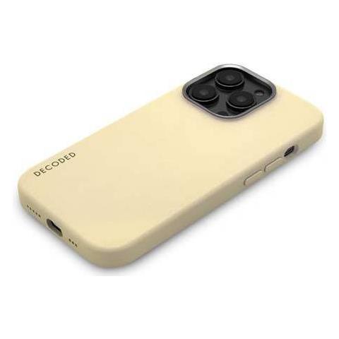 Cover Per Iphone 14 Pro Max Magsafe In Silicone Antimicrobica, Beige - Foto 5