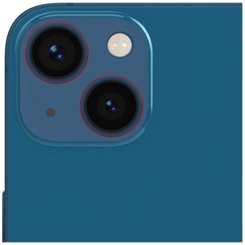 Lente Fotocamera Posteriore Per Iphone 13 E 13 Mini 100% Compatibile - Foto 2