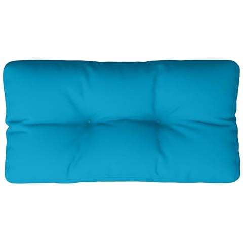 Cuscino Per Pallet Blu Chiaro 70x40x12 Cm In Tessuto - Foto 2