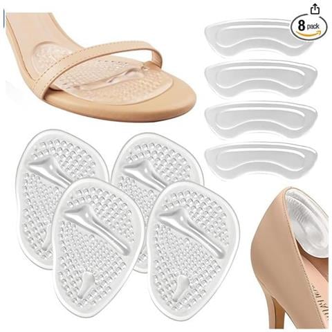 Cuscinetti Per Avampiede In Gel E Set Di Impugnature Per Tallone - Foto 2