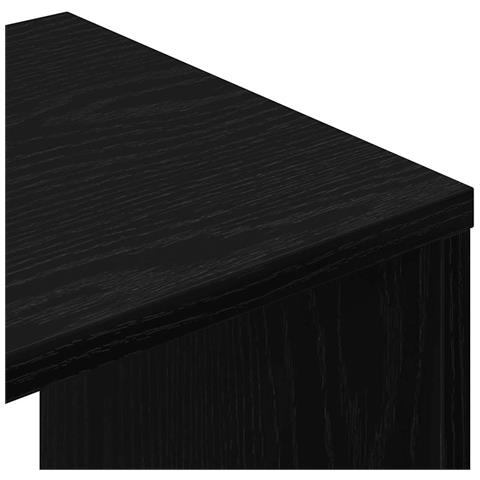Armadi TV 2 pz Nero Rovere 100x30x30 cm in legno ingegnerizzato - Foto 9