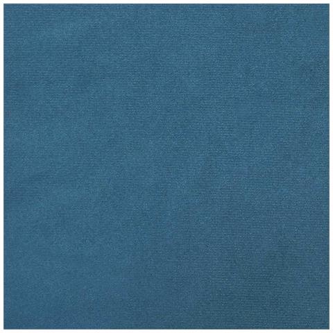 Chaise Longue Massaggi con Cuscino a Rullo Blu in Velluto - Foto 9