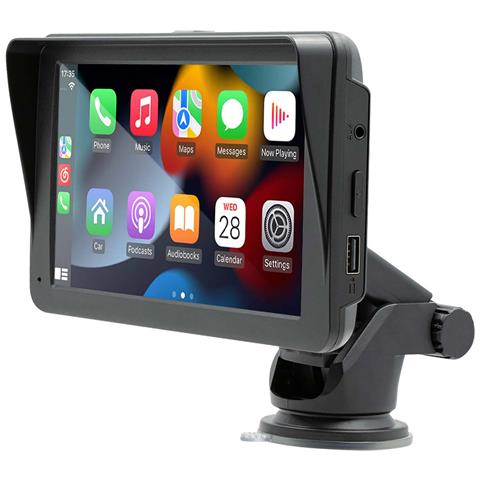 Display Auto 7"" Carplay Android Auto Con Ventosa - Foto 1