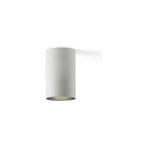 Portalampada A Soffitto Bianco Opaco H 100mm Ø 55mm - Foto 1