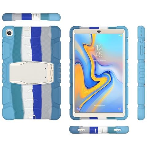 Custodia Per Ipad Air3/pro 10.5” Armata Con Supporto Blu - Foto 2