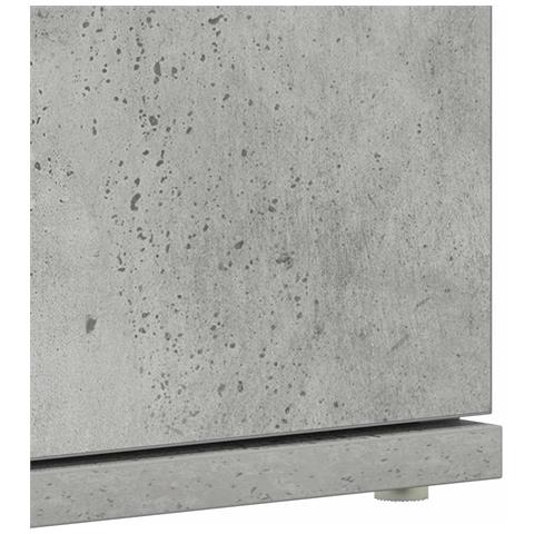 Mobile per scarpe Grigio 80 x 39 x 180 cm Legno multistrato - Foto 9