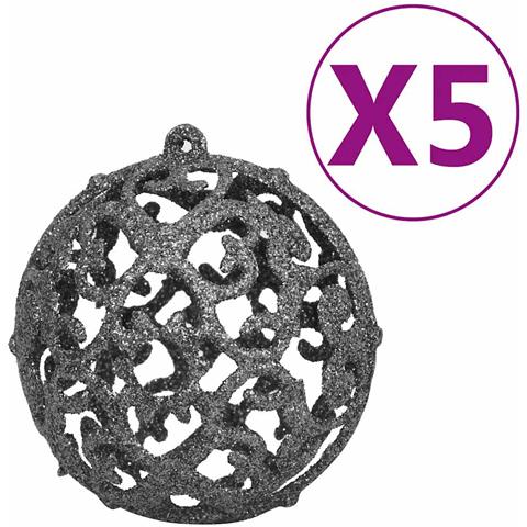 Albero Di Natale Preilluminato Con Palline E Pigne 180 Cm - Foto 8